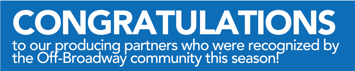 Congratulations to all of our producing partners who were recognized with awards this season!